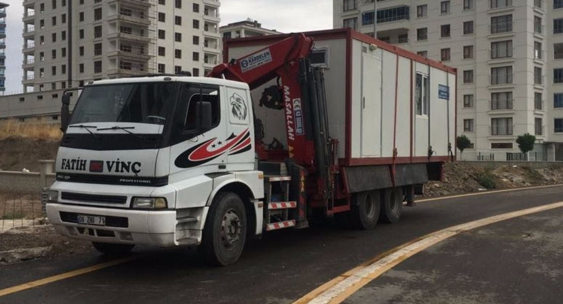 Ankara İçi Vinçli Konteyner Nakliyatı